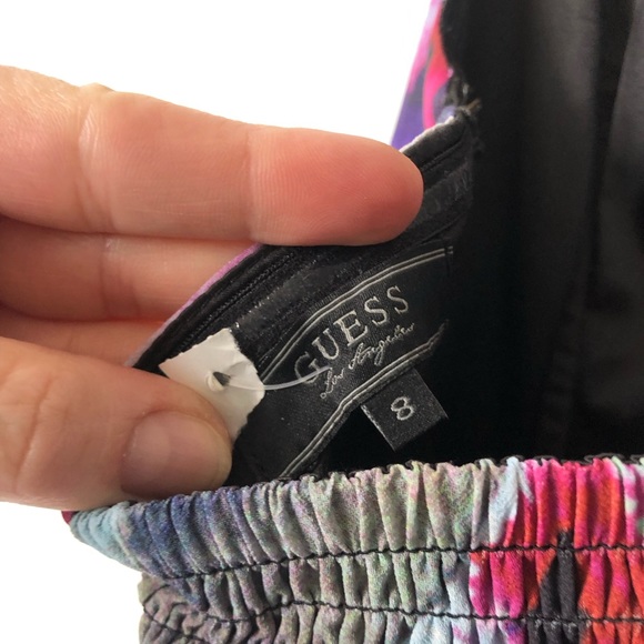 Gorgeous Guess Floral Corset Dress Size 8 Fits S-M - Picture 5 of 7